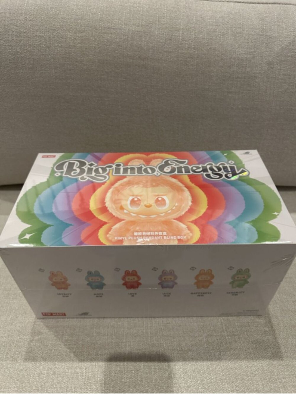 Big Into Energy Labubu Full Set Sealed New Popmart Collectible